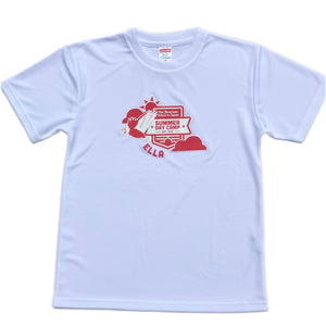 スライドショー6年生用（Ella) Camp Tシャツ半袖/赤・青・白３色の画像を開く
